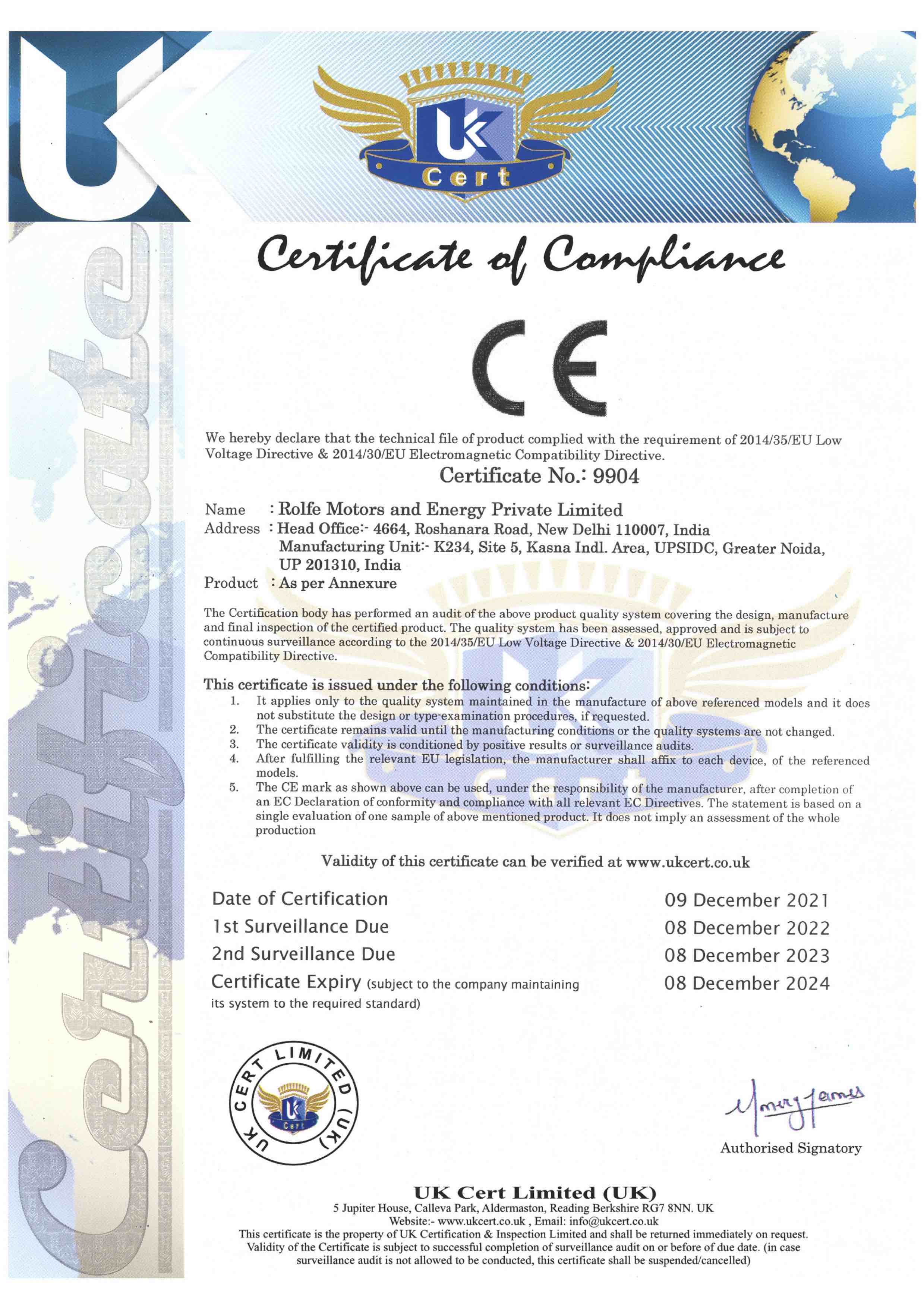 CE Marking